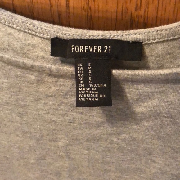 Gray croptop - Picture 3 of 3